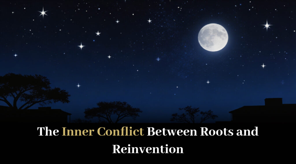 The Inner Conflict Between Roots and Reinvention